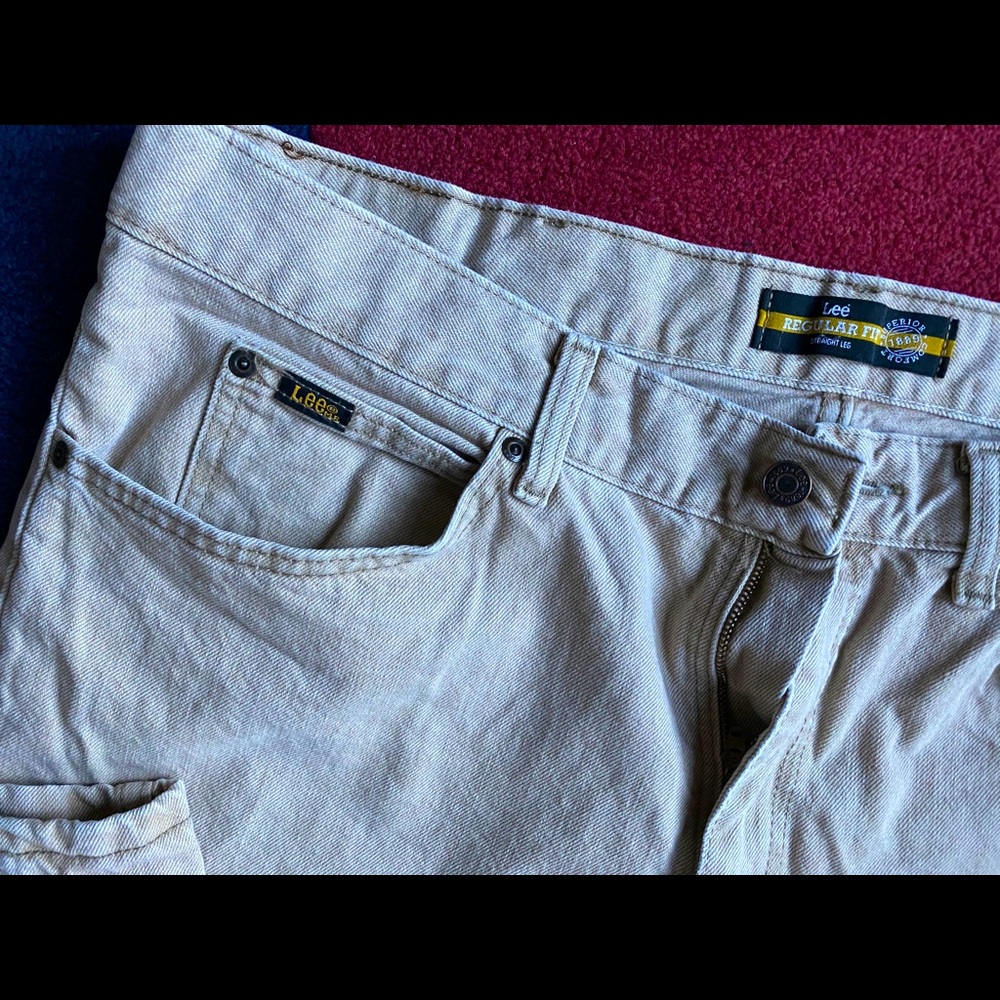 Lee Regular Fit Straight Leg Jeans Men's